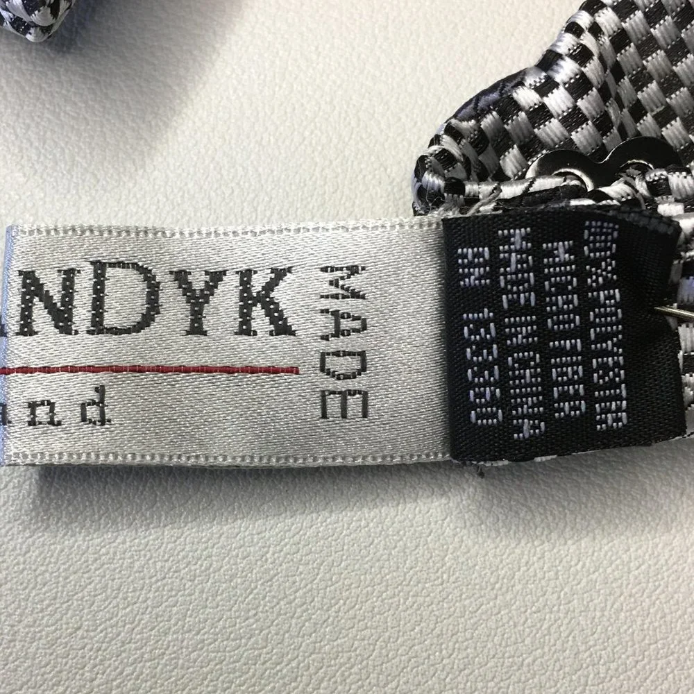 JON VANDYK HOLLAND Vintage Vibe Semi-Butterfly Bow Tie βΆβ πΉβπΈβπ» βπΌπ! - Picture 6 of 9